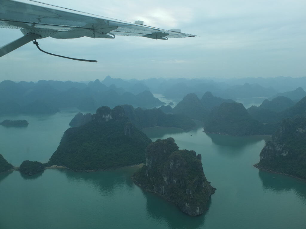 hydravion baie d'halong