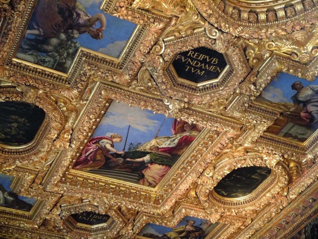 palais des doges plafond