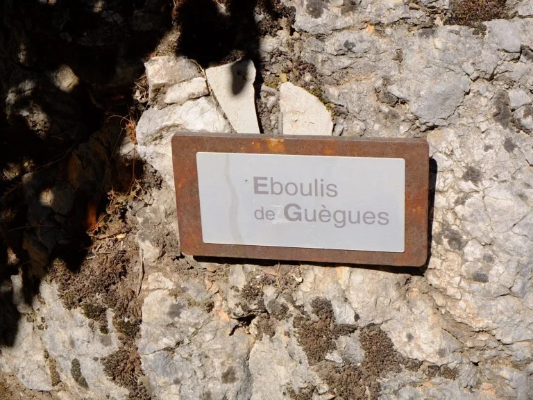 eboulis de guegues verdon