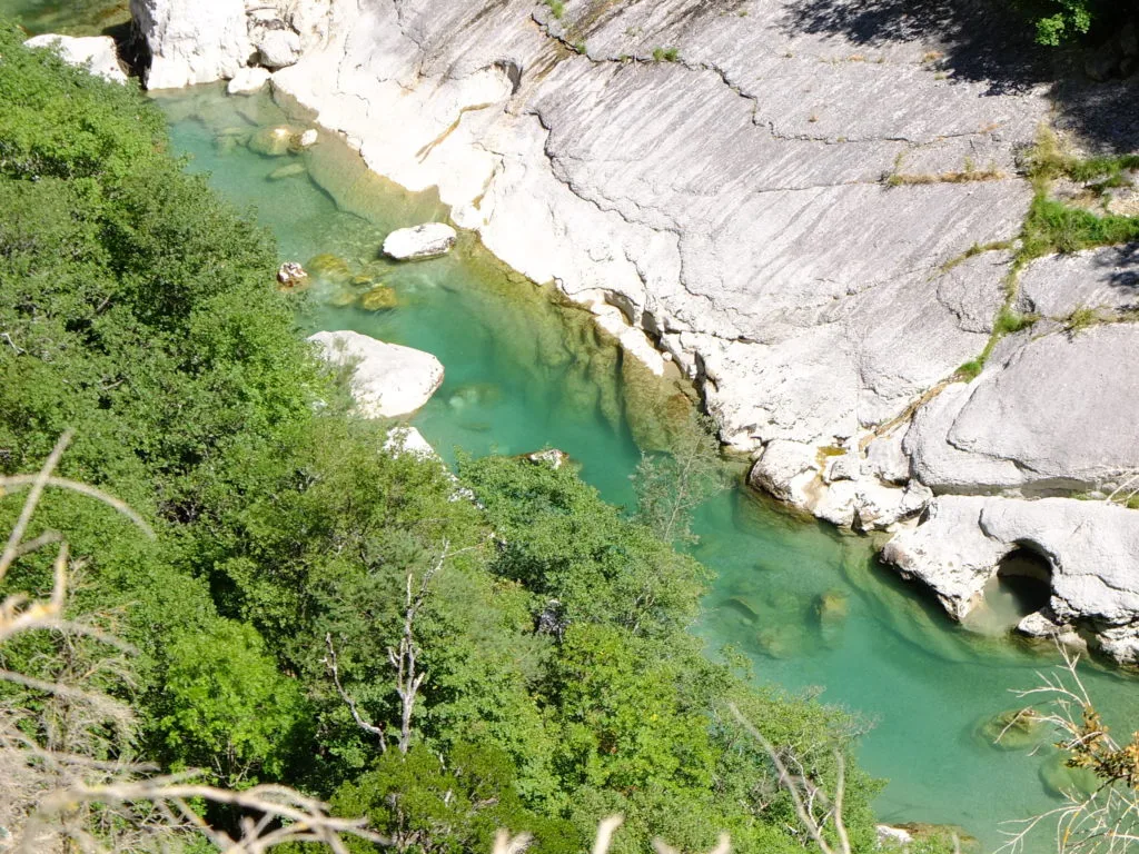 sentier randonnée gorges du verdon