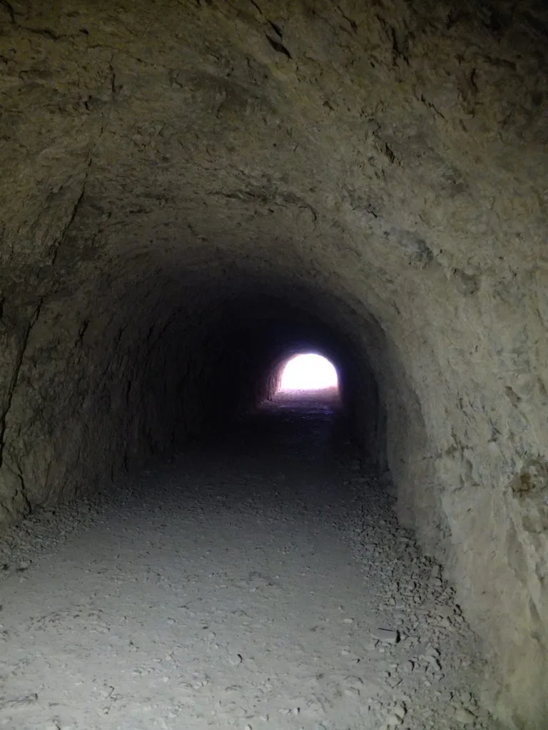 tunnel sentier martel