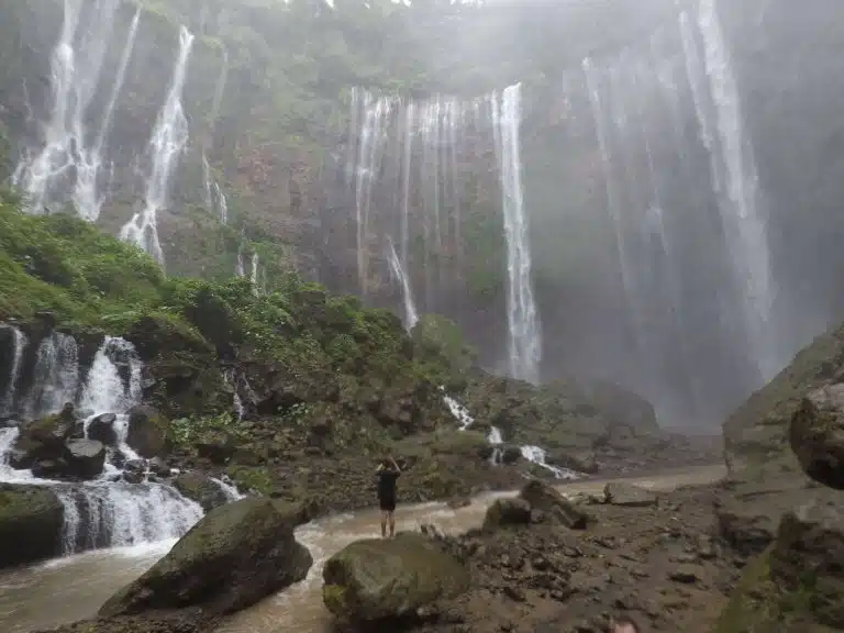 tumpak sewu cascades