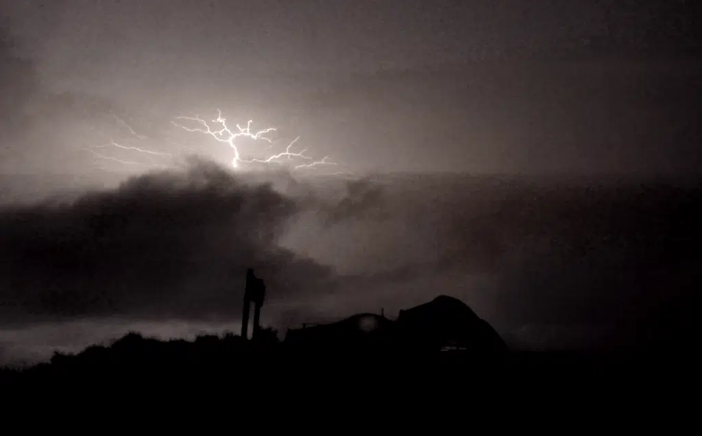 orage camp de base rinjani
