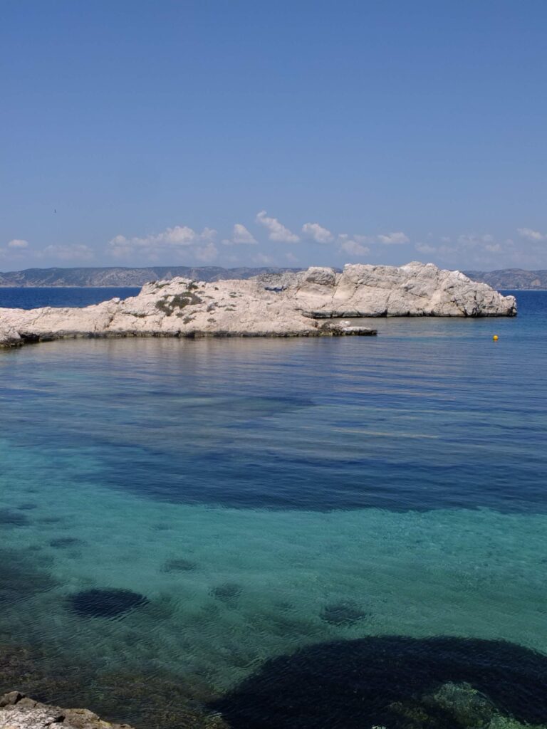calanque de la crine tahiti iles du frioul