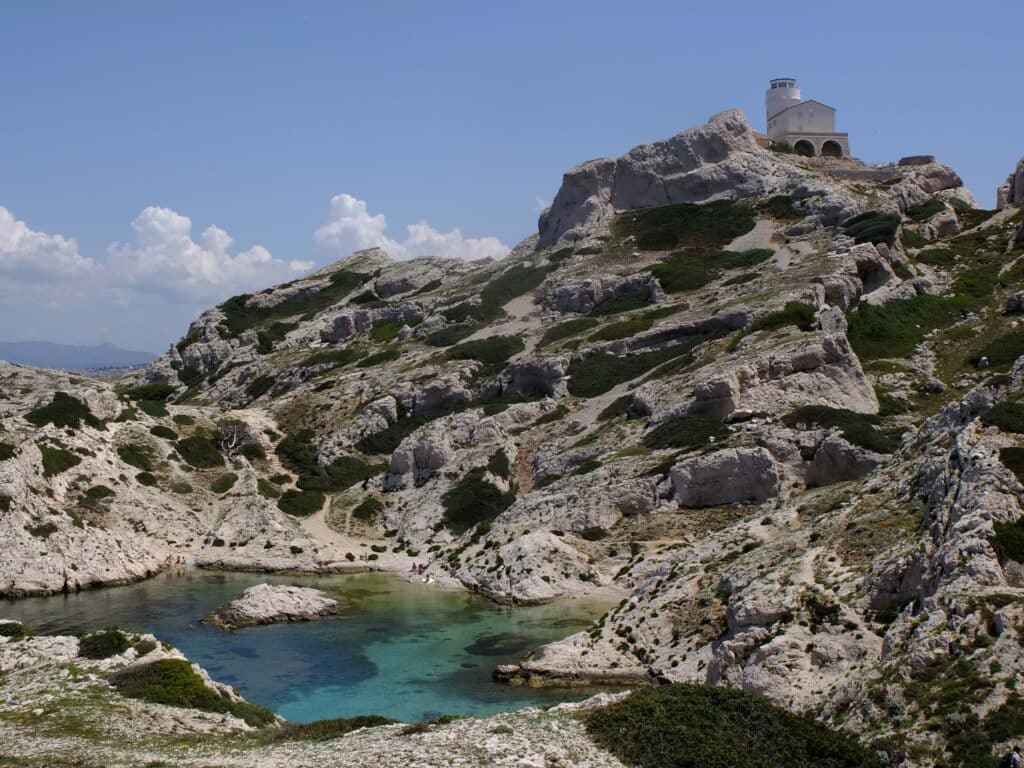calanque de la crine iles du frioul