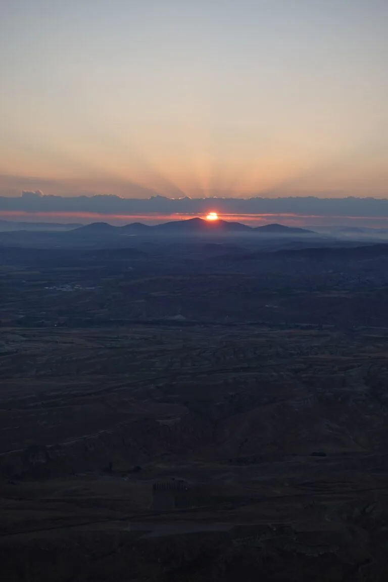 lever de soleil cappadoce vol montgolfiere