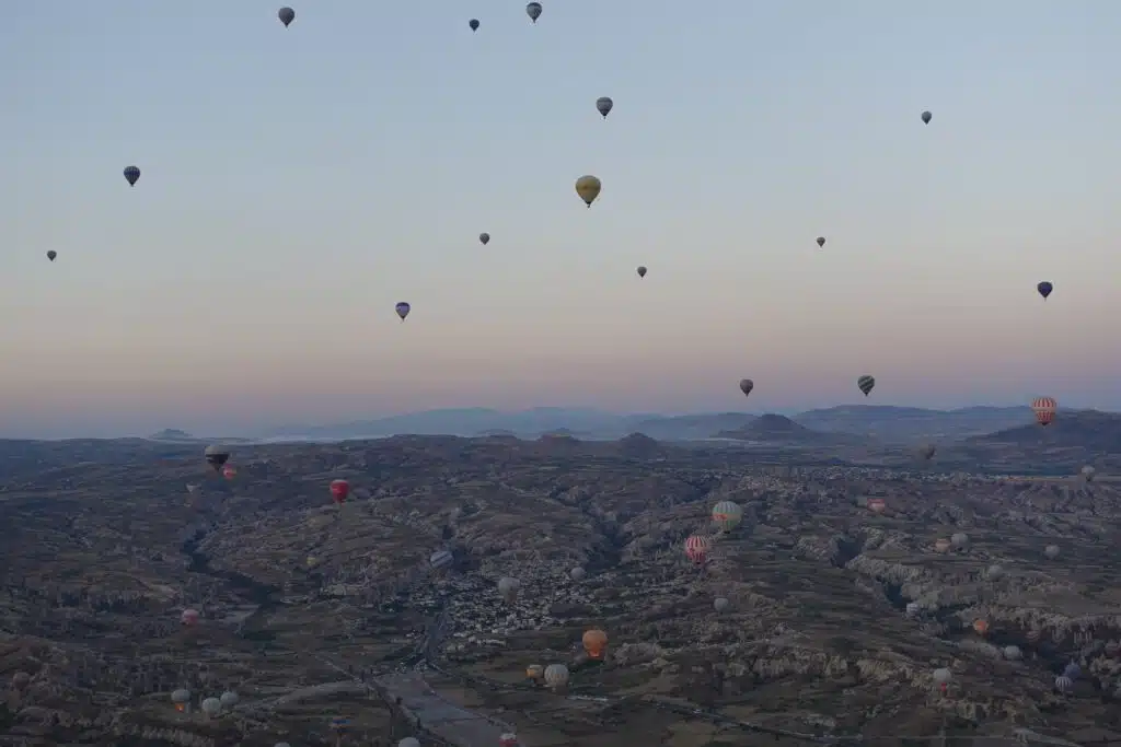 vol montgolfiere cappadoce
