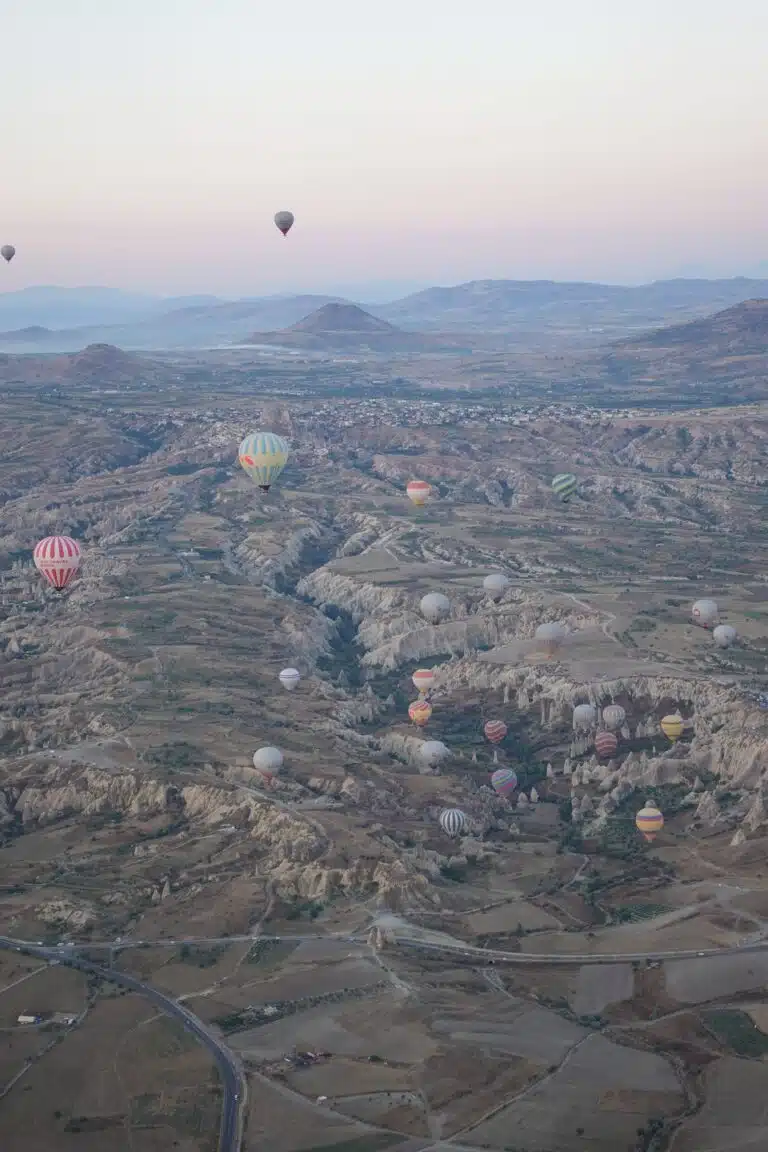 vol montgolfiere cappadoce